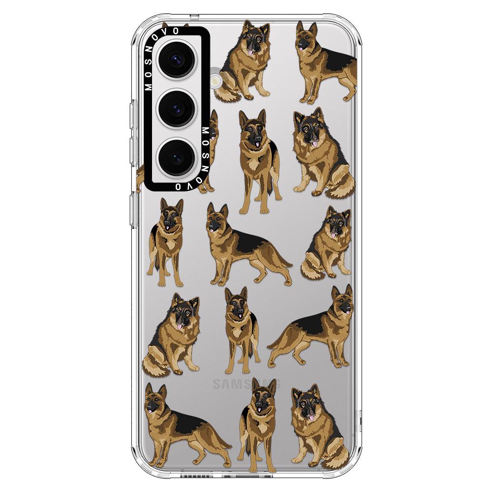 Shepherd Dog Phone Case - Samsung Galaxy S24 Plus Case - MOSNOVO