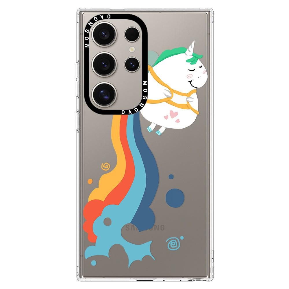 Rainbow Unicorn Phone Case - Samsung Galaxy S24 Ultra Case - MOSNOVO