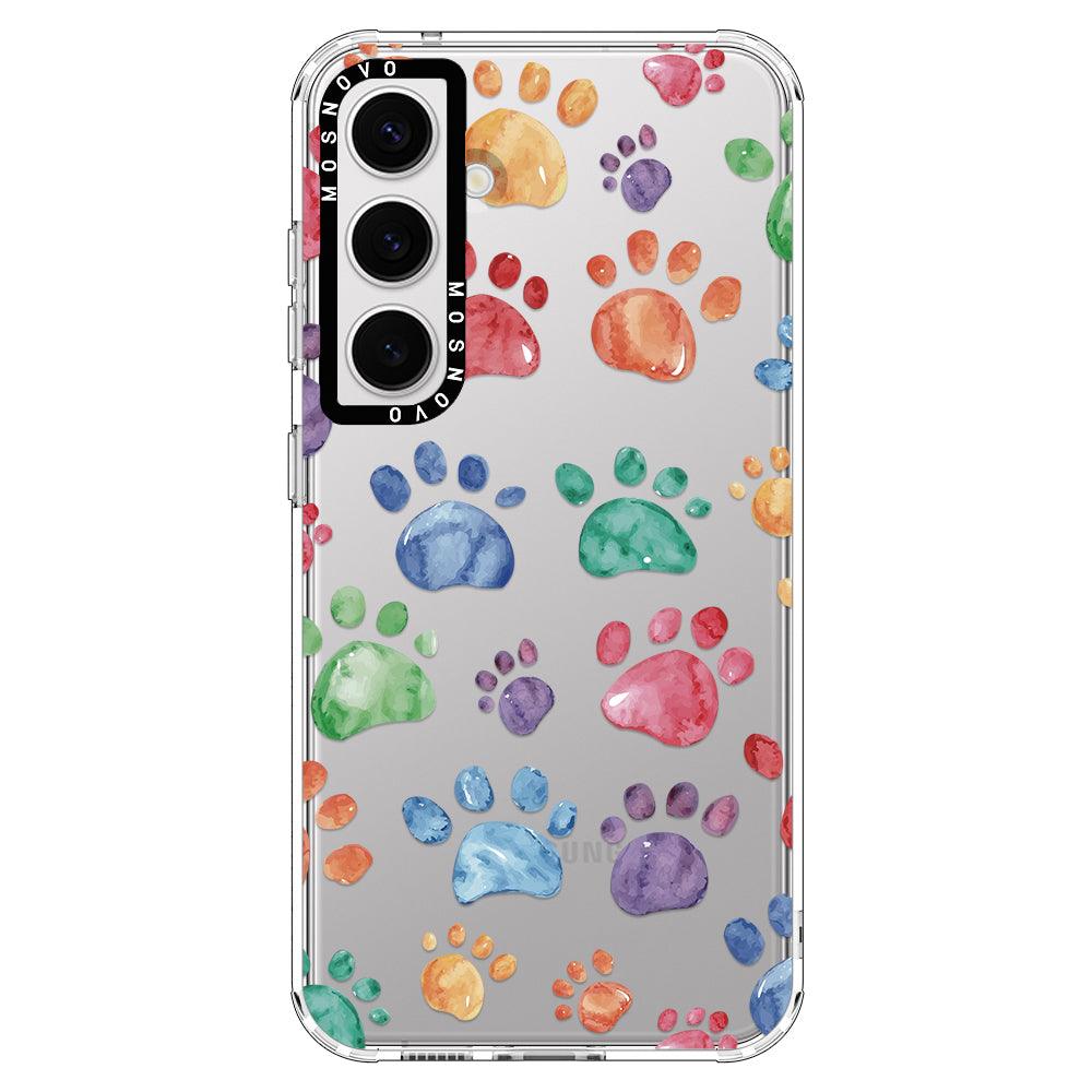 Paws Phone Case - Samsung Galaxy S24 Plus Case - MOSNOVO