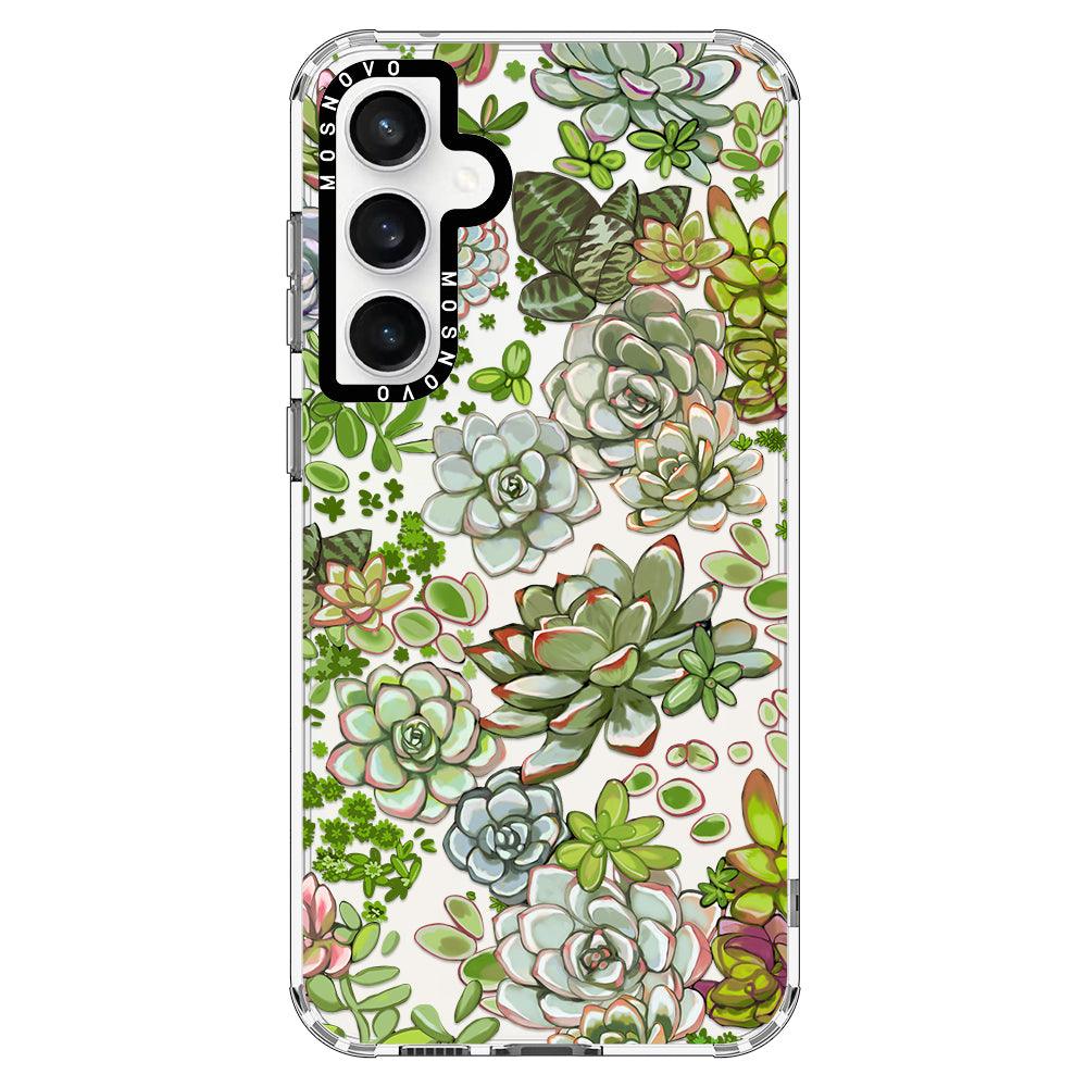 Succulents Phone Case - Samsung Galaxy S23 FE Case