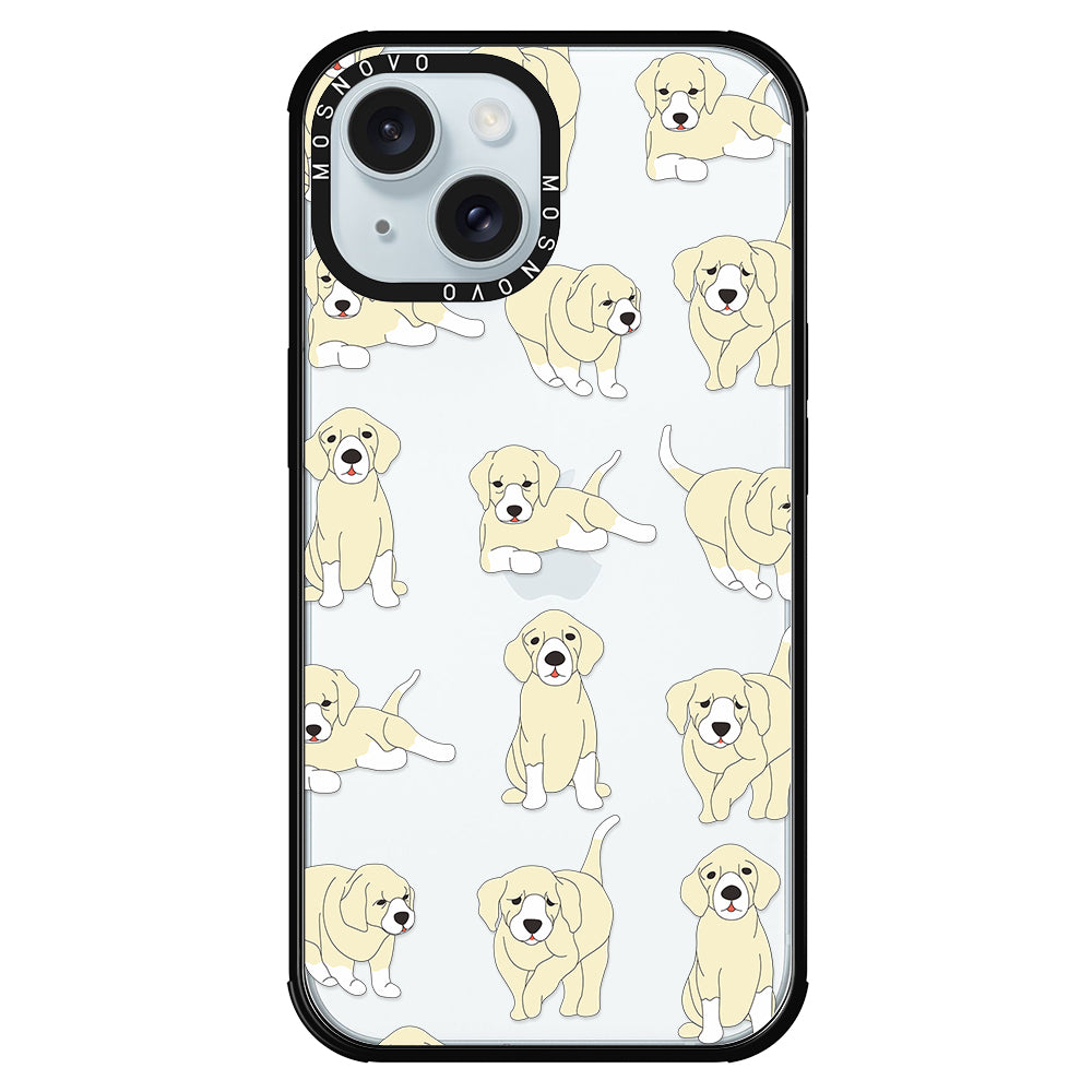 Golden Retriever Phone Case - iPhone 15 Plus Case - MOSNOVO