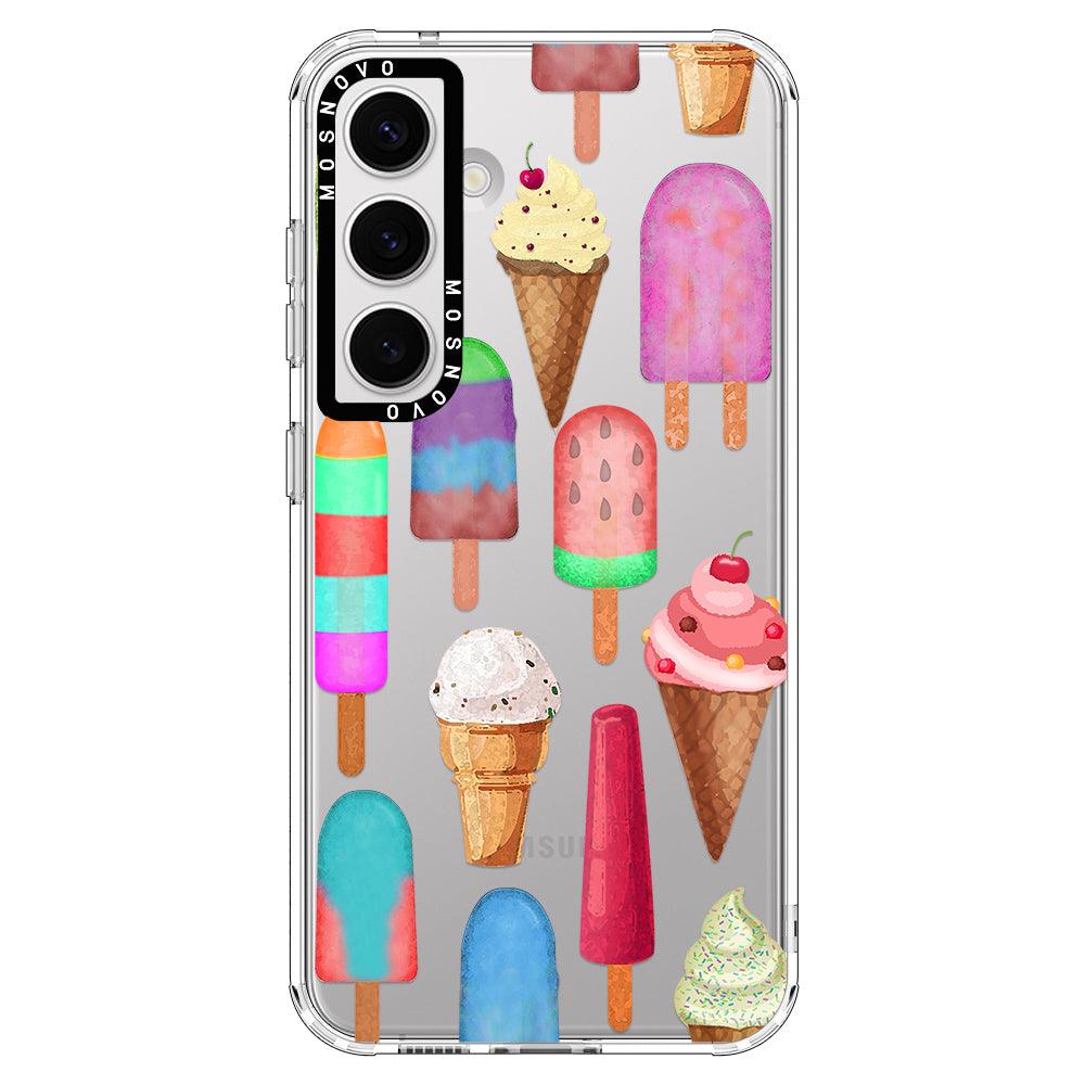 Ice Cream Phone Case - Samsung Galaxy S24 Plus Case - MOSNOVO