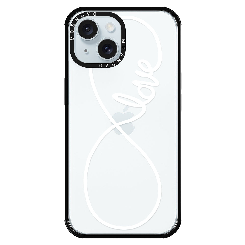 Infinity Love Phone Case - iPhone 15 Case - MOSNOVO