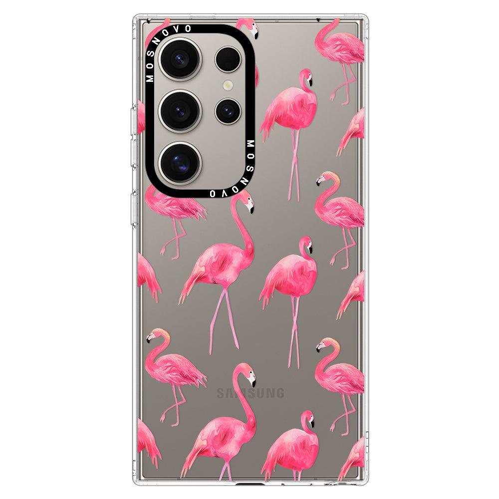 Flamingo Phone Case - Samsung Galaxy S24 Ultra Case - MOSNOVO