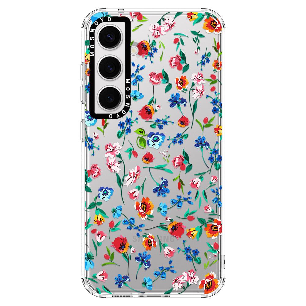 Little Wild Flower Phone Case - Samsung Galaxy S24 Plus Case - MOSNOVO