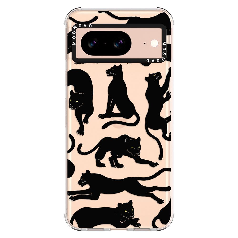 Black Panther Phone Case - Google Pixel 8 Case - MOSNOVO