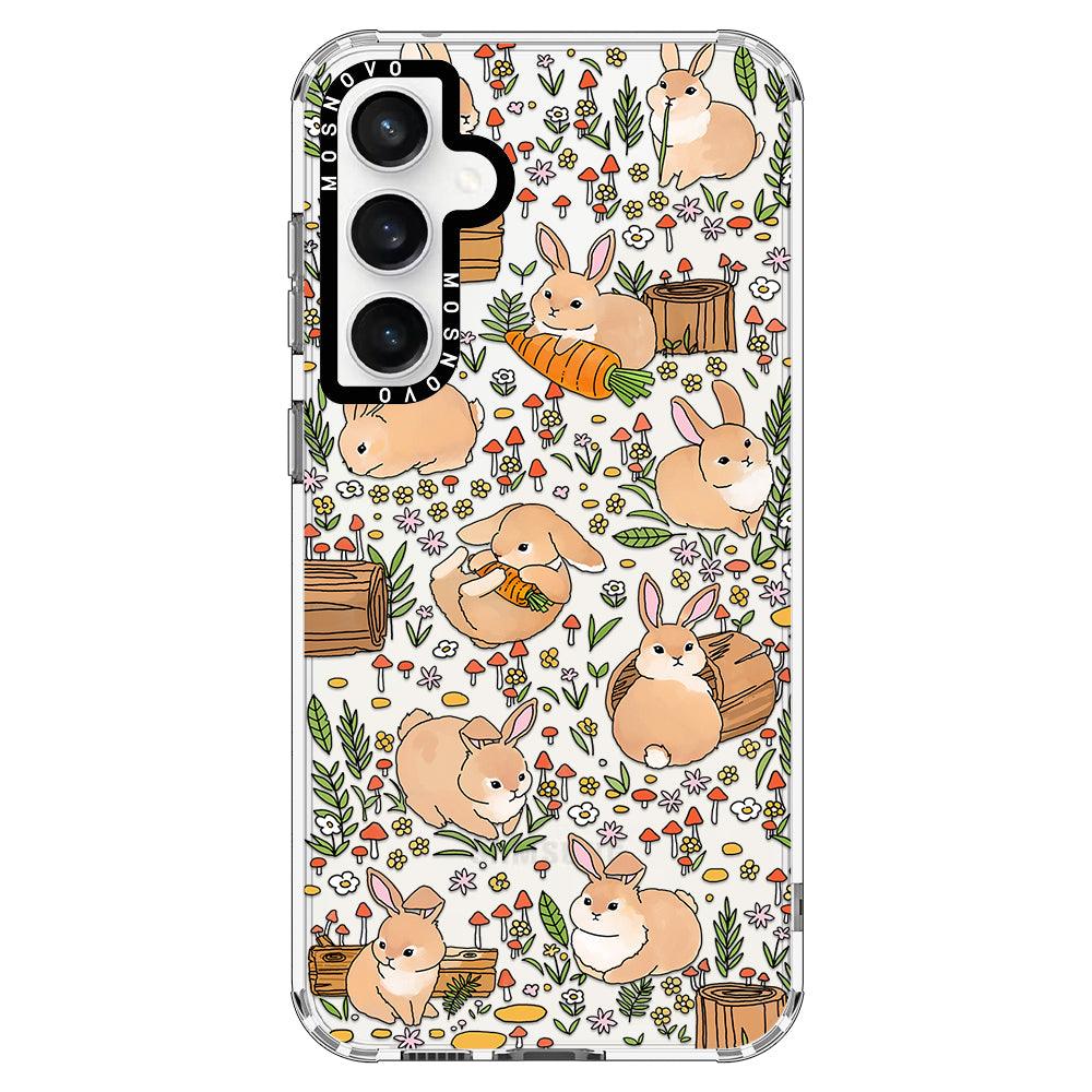 Bunny Garden Phone Case - Samsung Galaxy S23 FE Case