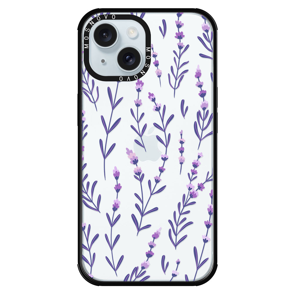 Lavenders Phone Case - iPhone 15 Case - MOSNOVO