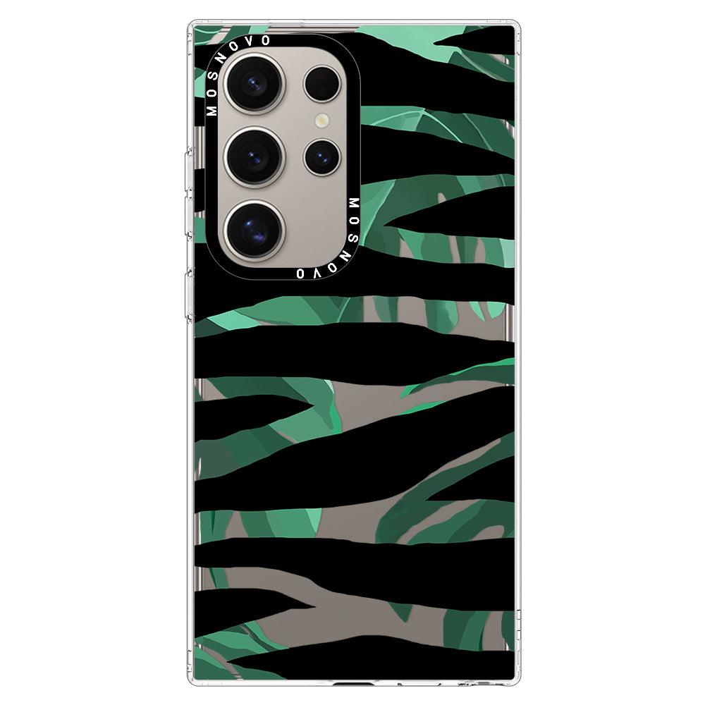 Wild Zebra Phone Case - Samsung Galaxy S24 Ultra Case - MOSNOVO