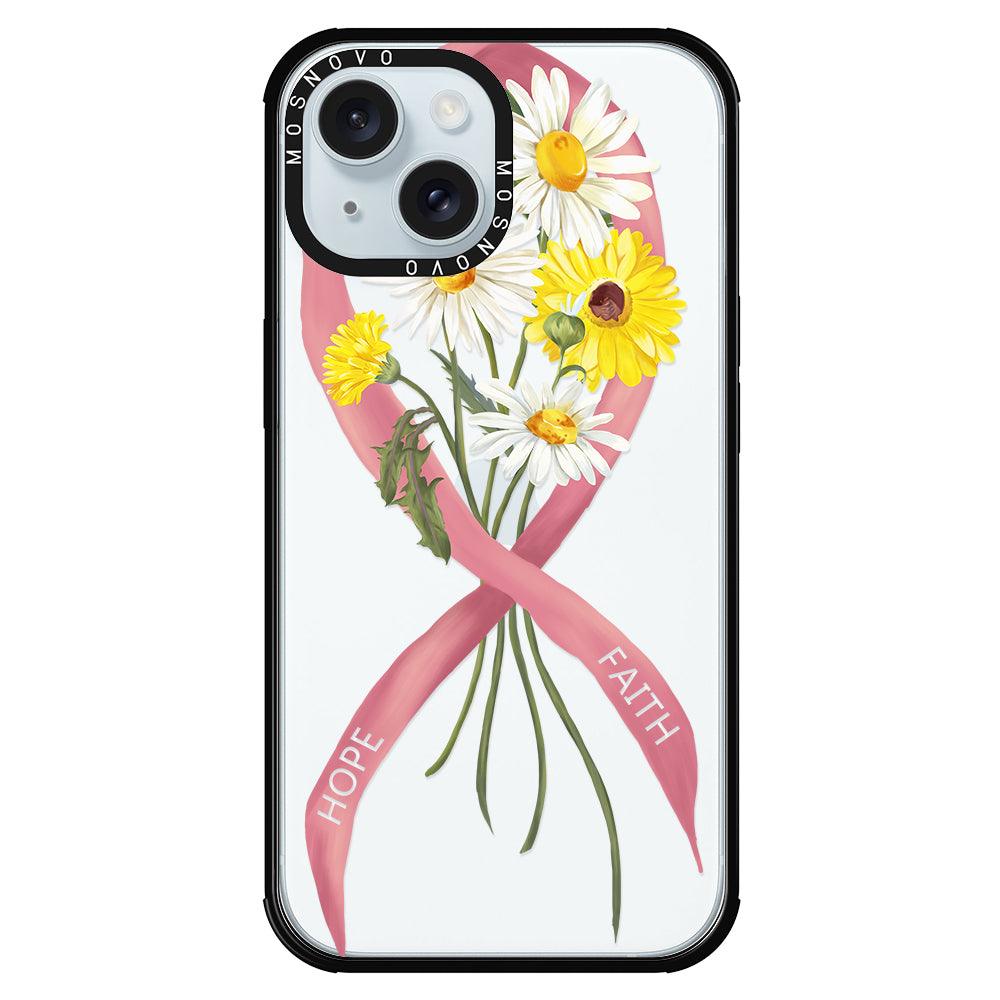 Breast Awareness Phone Case - iPhone 15 Plus Case - MOSNOVO