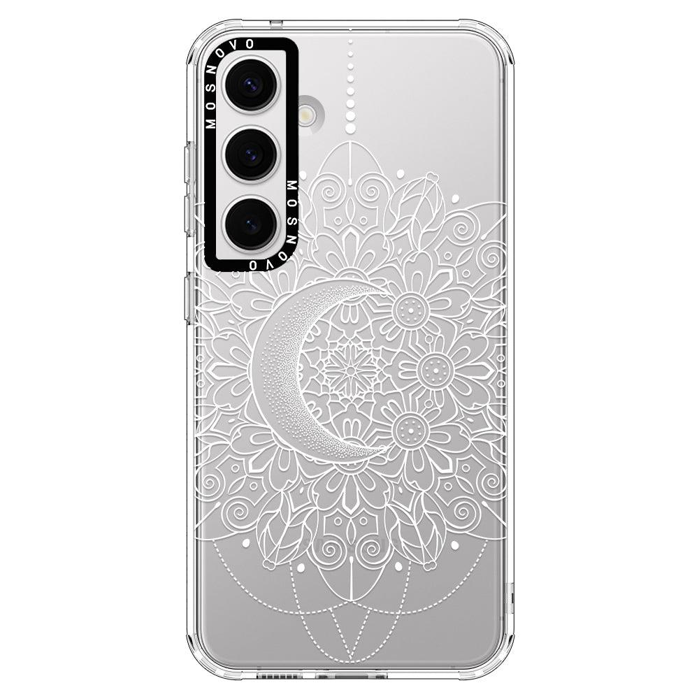 Moon Henna Phone Case - Samsung Galaxy S24 Plus Case - MOSNOVO