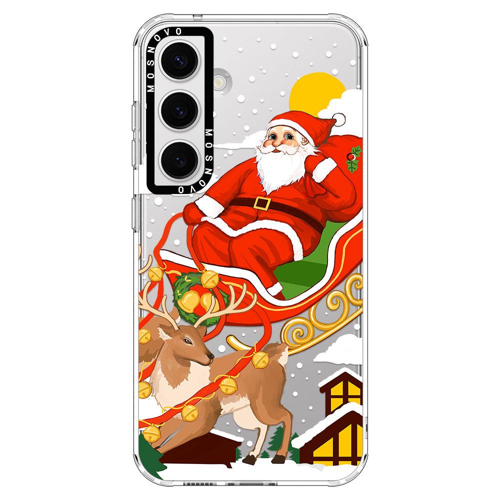 Santa Claus Phone Case - Samsung Galaxy S24 Case - MOSNOVO