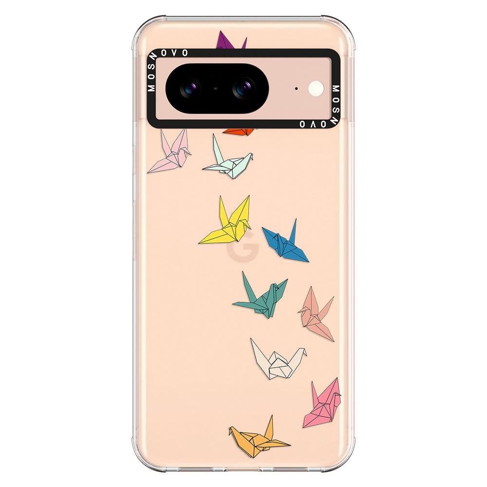 Paper Crane Phone Case - Google Pixel 8 Case - MOSNOVO