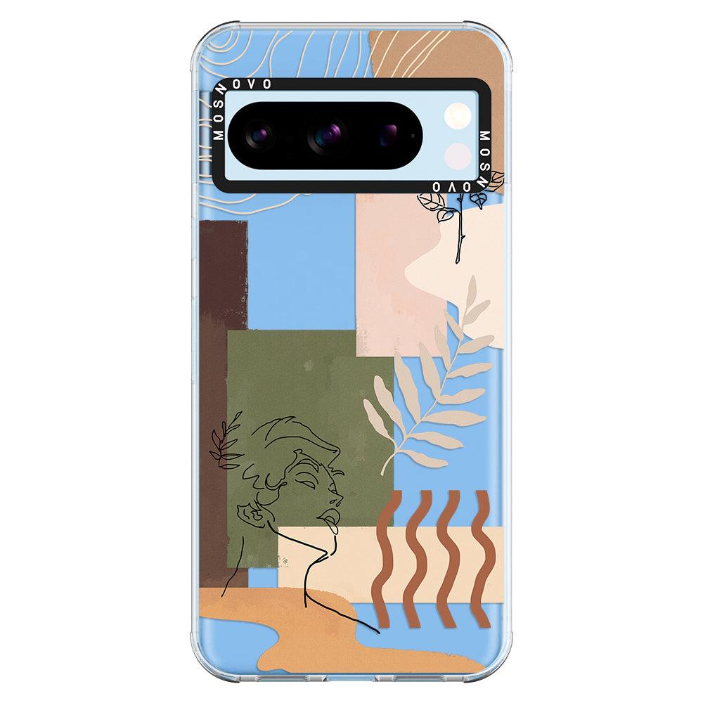 Modern Art Phone Case - Google Pixel 8 Pro Case - MOSNOVO