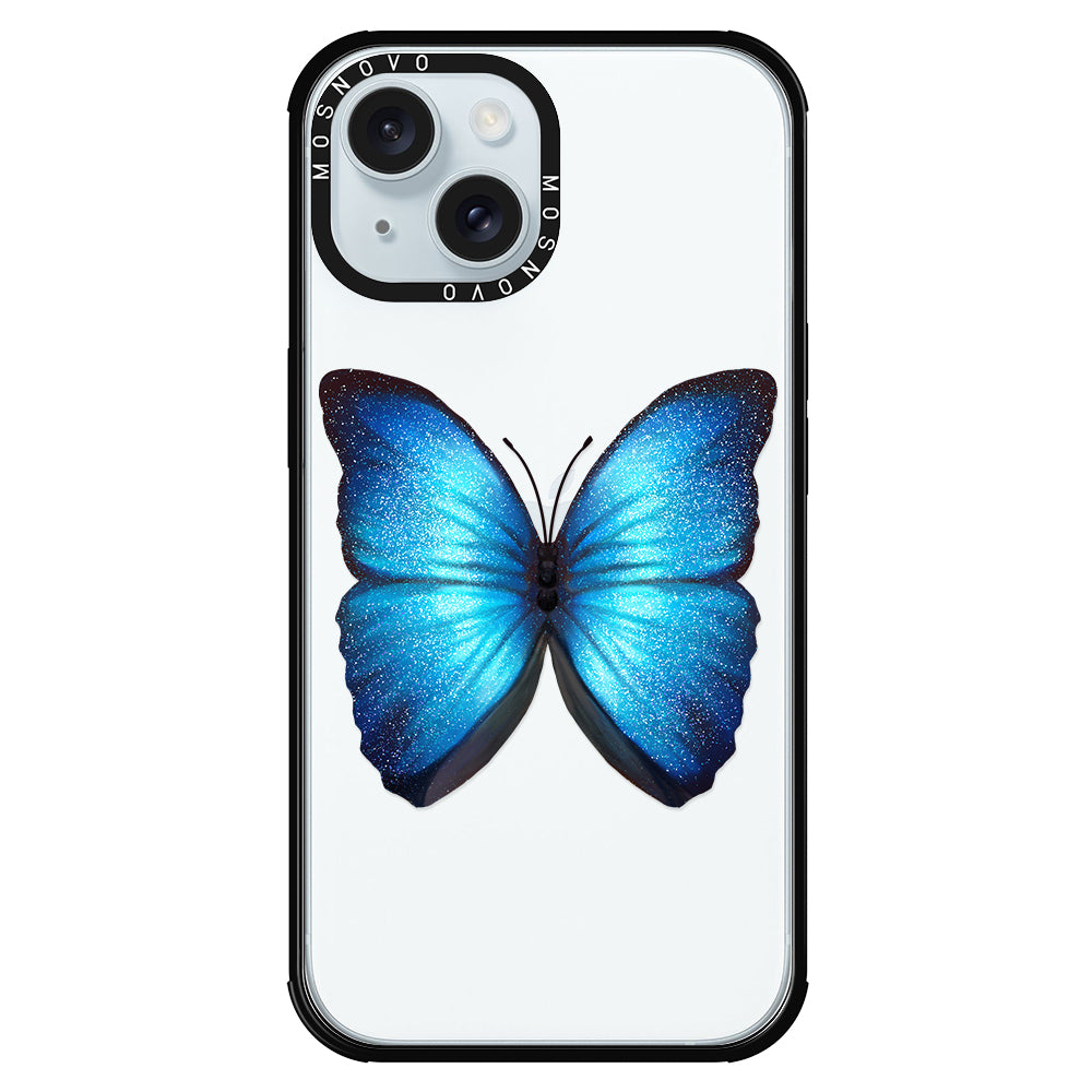 Shimmering Butterfly Phone Case - iPhone 15 Case - MOSNOVO