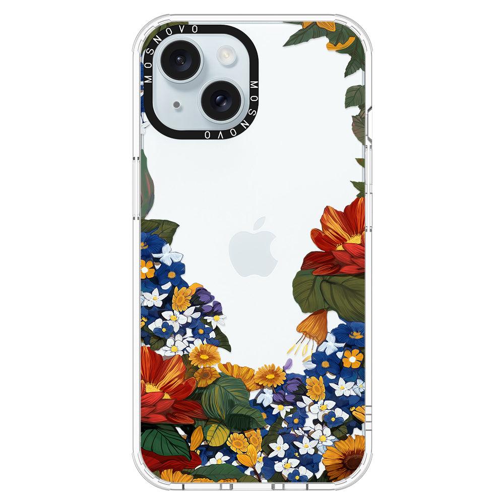 Summer Garden Phone Case - iPhone 15 Case - MOSNOVO