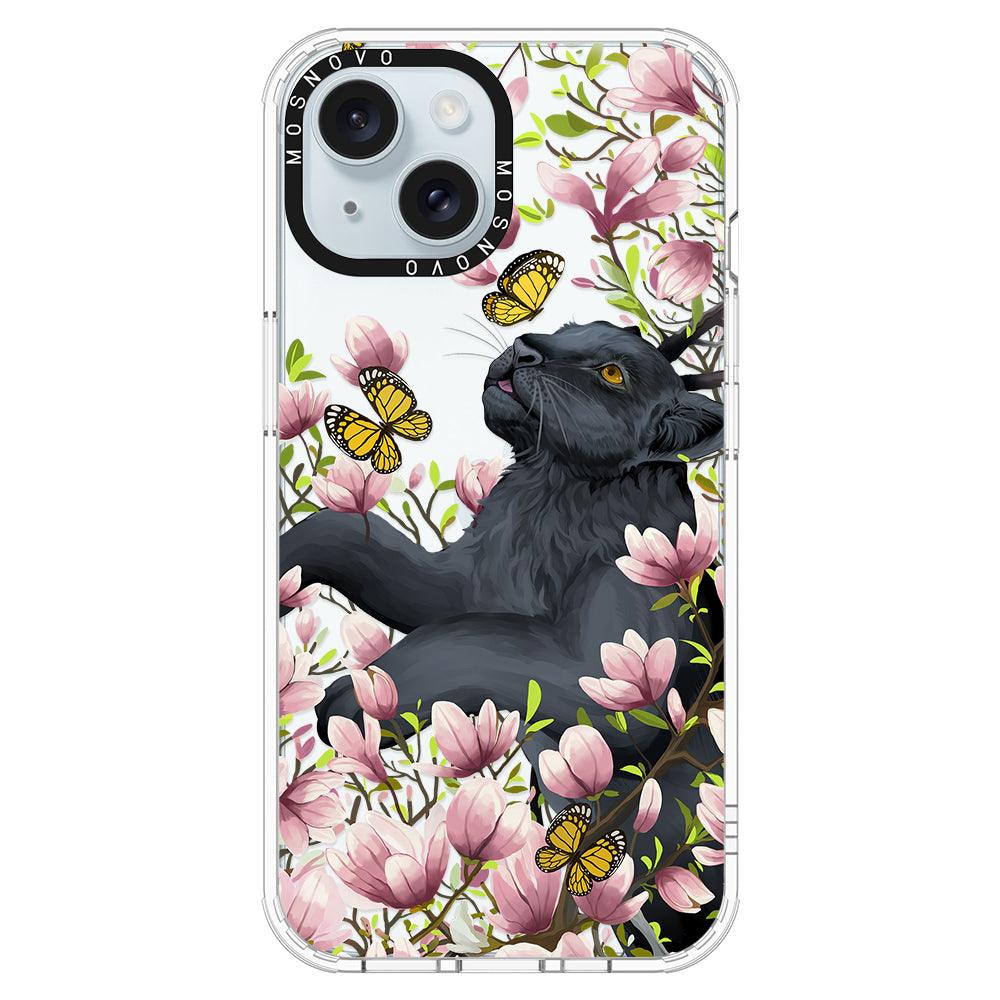 Black Panther Phone Case - iPhone 15 Plus Case - MOSNOVO