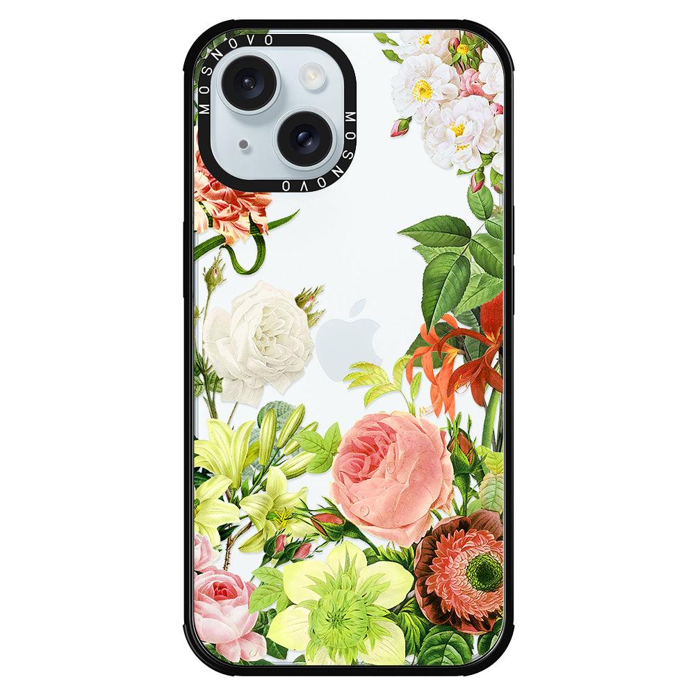 Botanical Garden Phone Case - iPhone 15 Plus Case - MOSNOVO