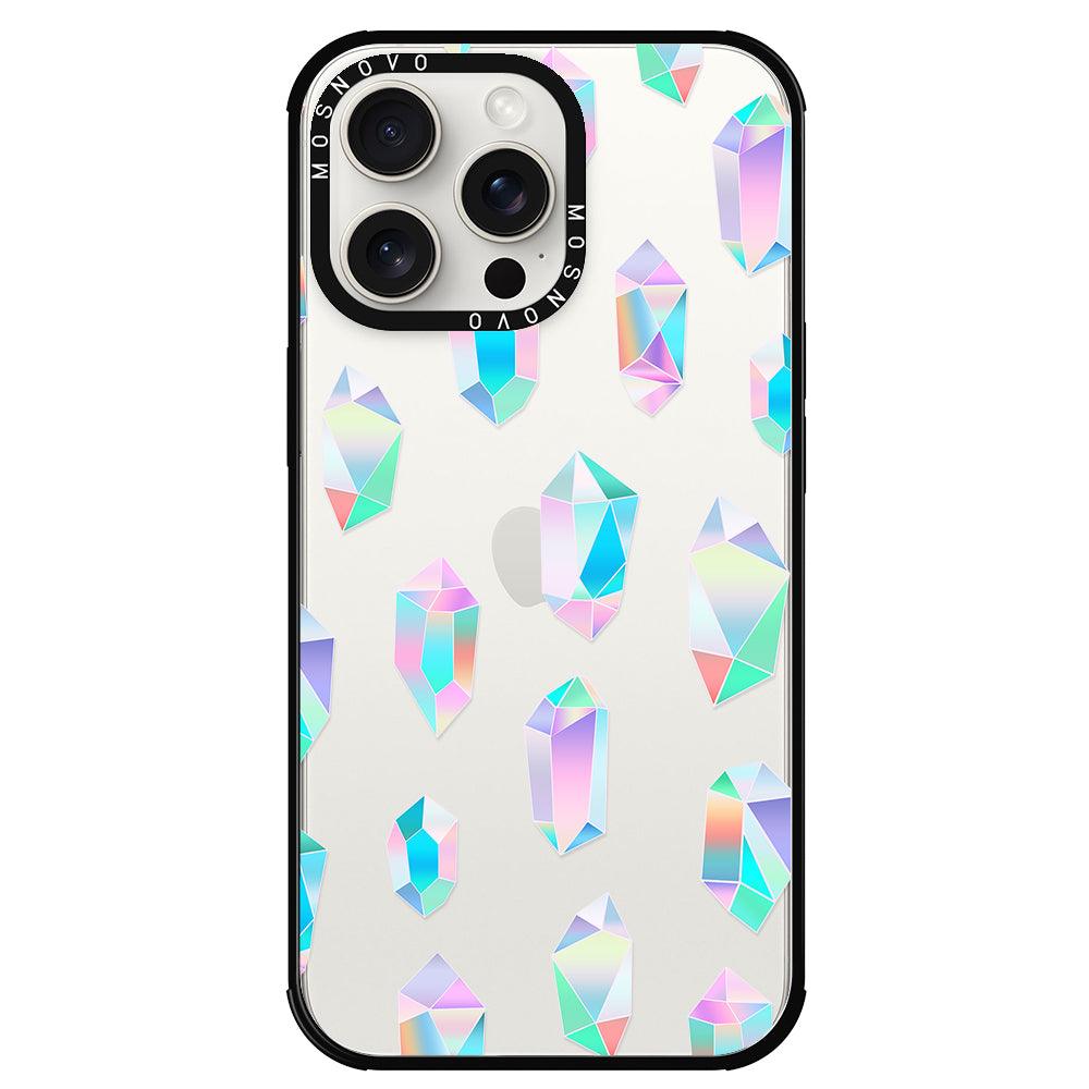 Gradient Diamond Phone Case - iPhone 15 Pro Max Case - MOSNOVO