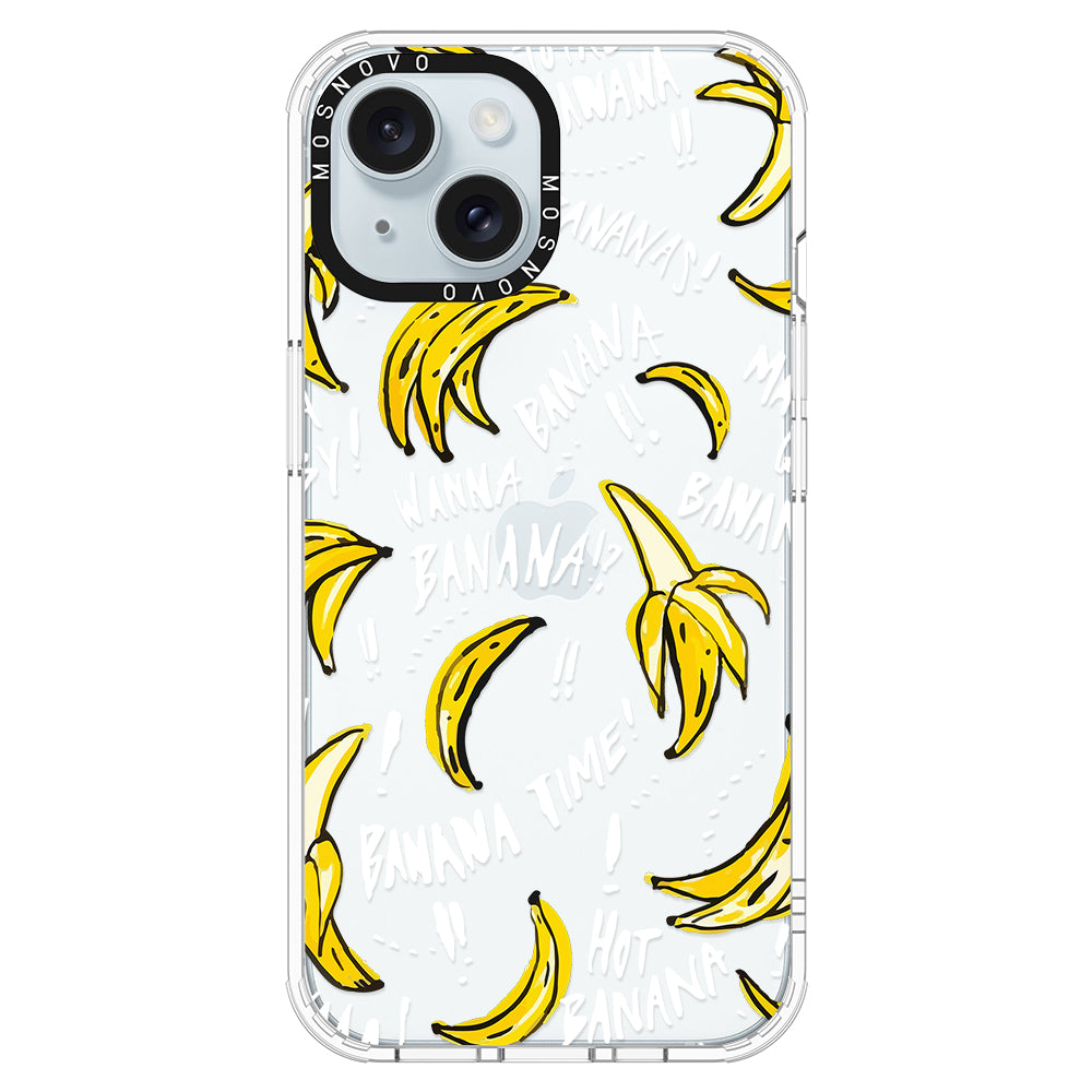 Banana Banana Phone Case - iPhone 15 Plus Case - MOSNOVO