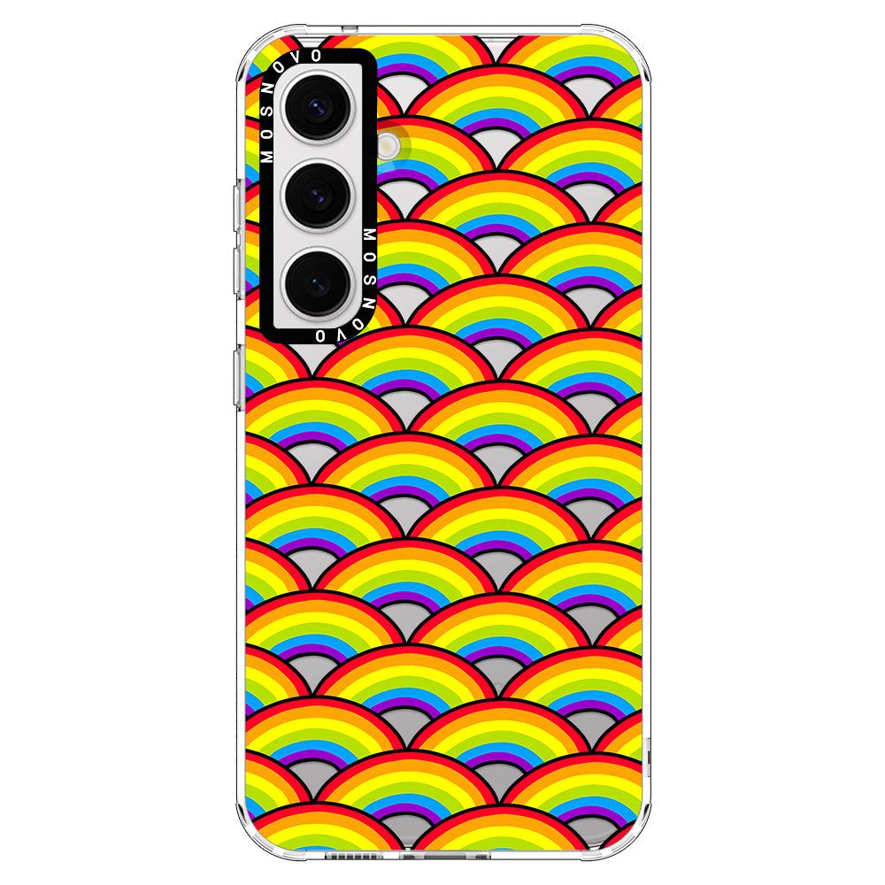 Rainbow Phone Case - Samsung Galaxy S24 Case - MOSNOVO