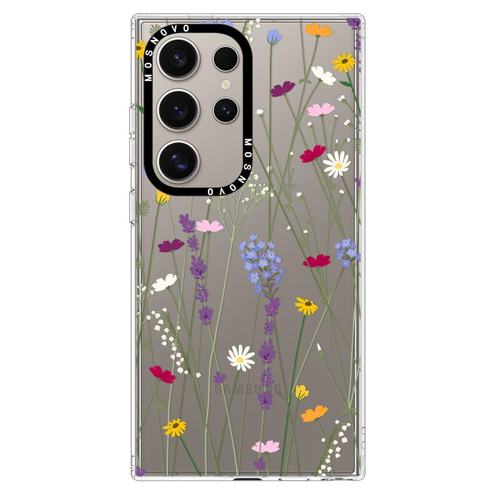 Floral Garden Phone Case - Samsung Galaxy S24 Ultra Case - MOSNOVO