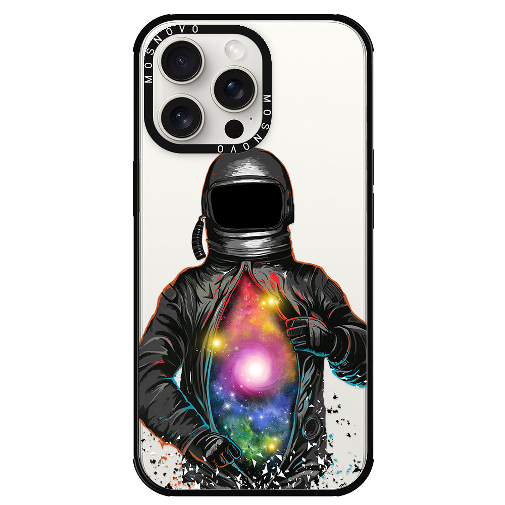 Mystery Astronaut Phone Case - iPhone 15 Pro Max Case - MOSNOVO