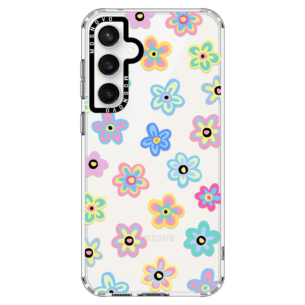 Groovy Flower Phone Case - Samsung Galaxy S23 FE Case