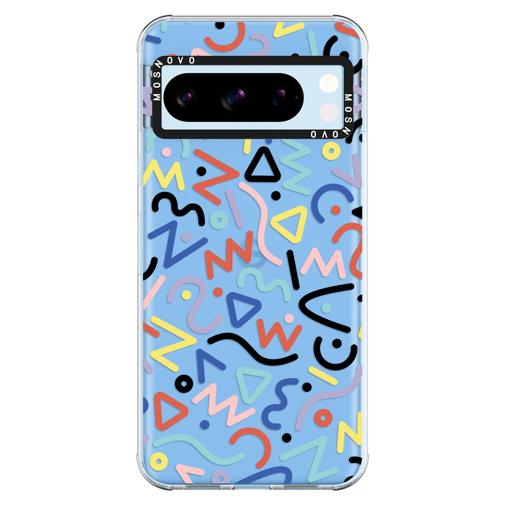 Doodle Art Phone Case - Google Pixel 8 Pro Case - MOSNOVO