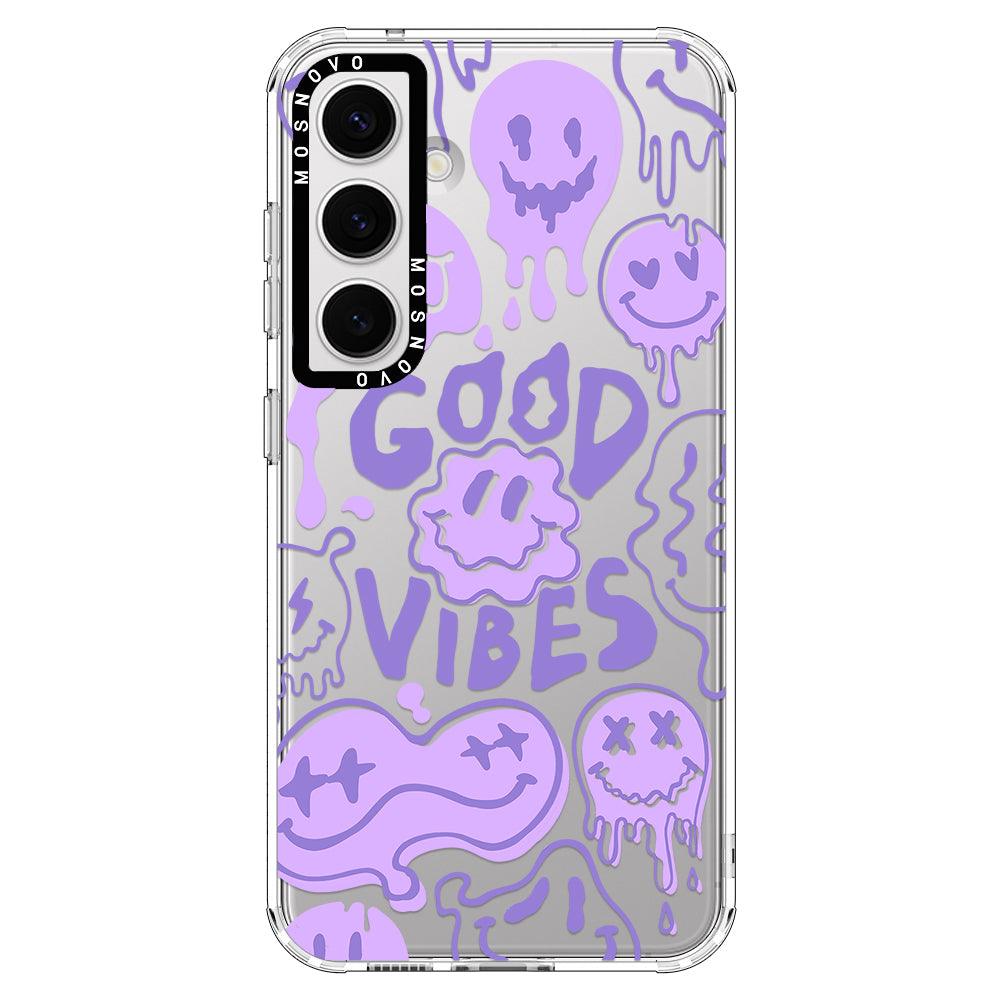 Good Vibes Phone Case - Samsung Galaxy S24 Plus Case - MOSNOVO