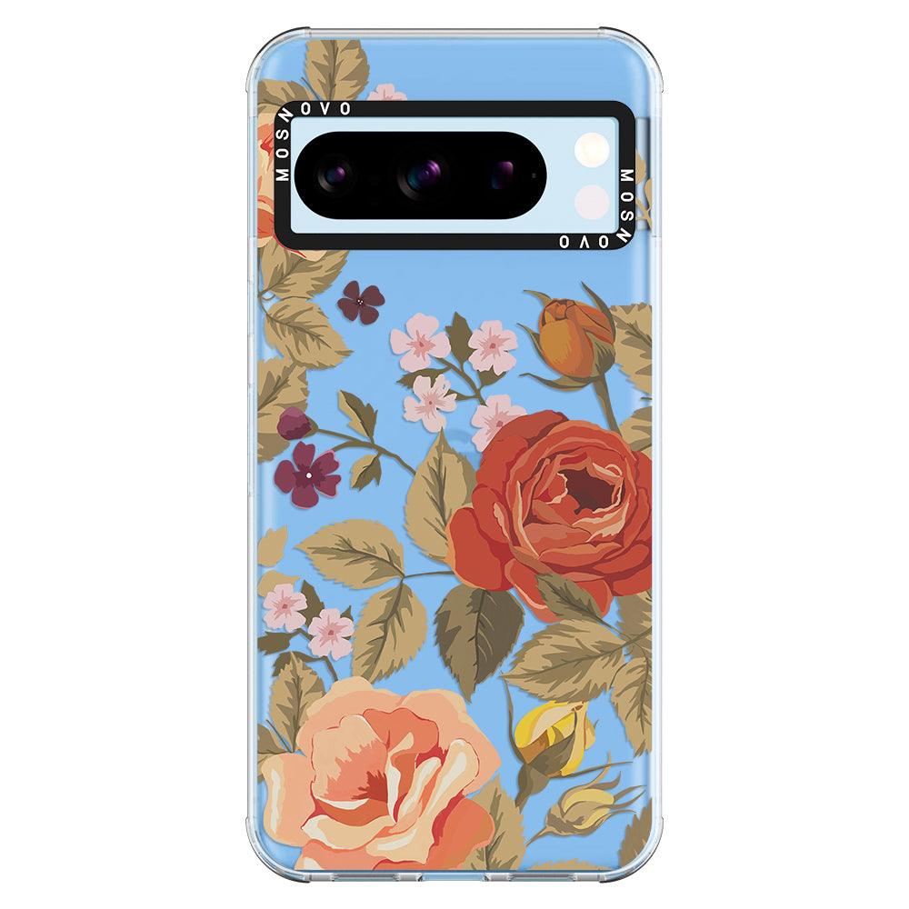 Vintage Roses Phone Case - Google Pixel 8 Pro Case - MOSNOVO