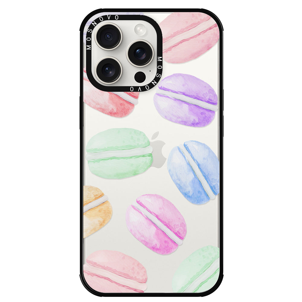 Pastel Macaron Phone Case - iPhone 15 Pro Max Case - MOSNOVO