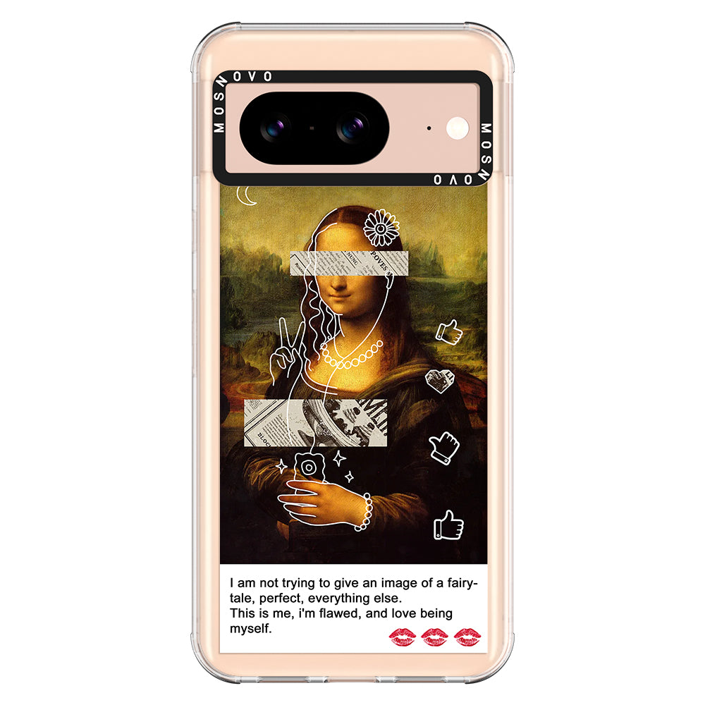 Selfie Artwork Phone Case - Google Pixel 8 Case - MOSNOVO