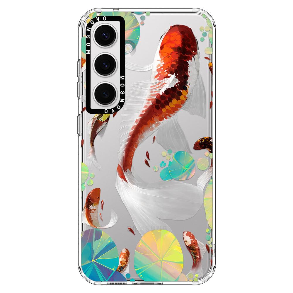 Koi Art Phone Case - Samsung Galaxy S24 Case - MOSNOVO