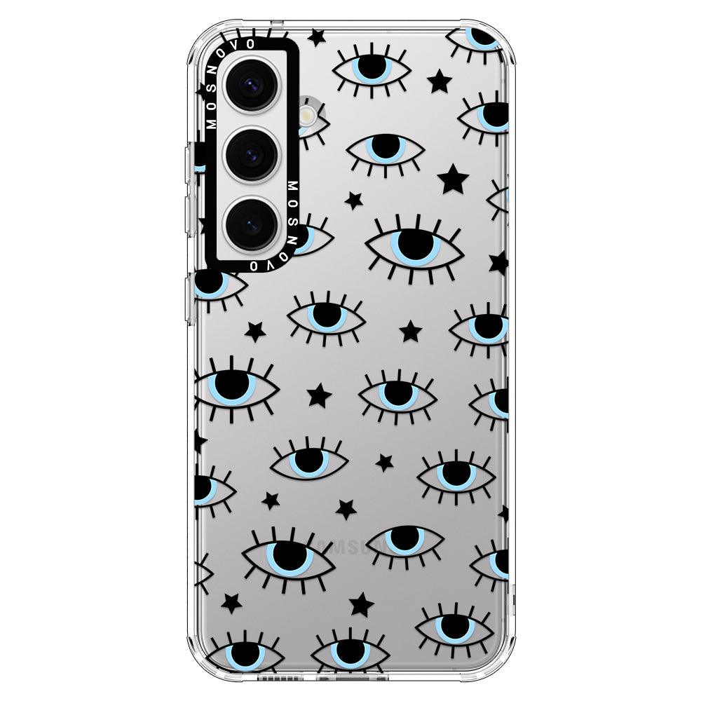 Hippie Eye Phone Case - Samsung Galaxy S24 Case - MOSNOVO