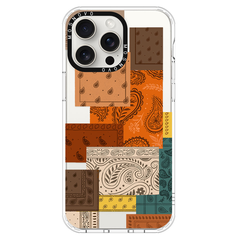 Vintage Paisley Phone Case - iPhone 15 Pro Max Case - MOSNOVO