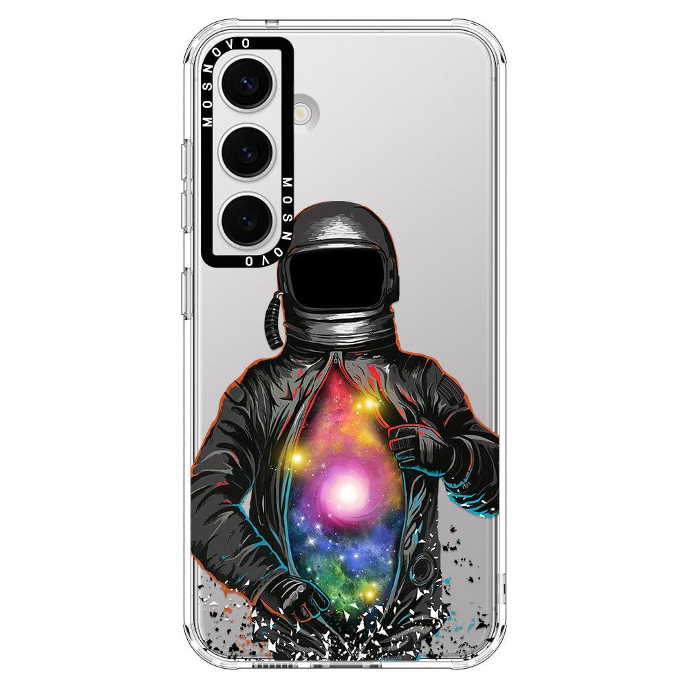 Mystery Astronaut Phone Case - Samsung Galaxy S24 Plus Case - MOSNOVO