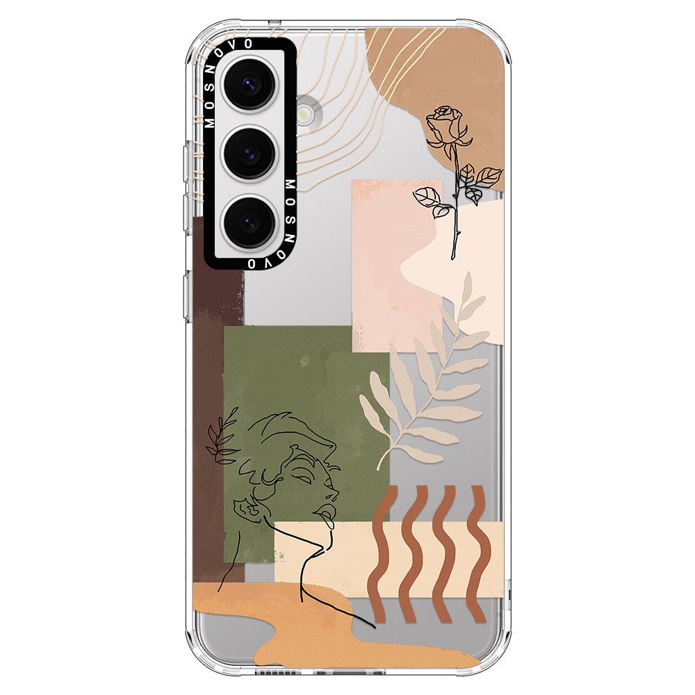 Modern Art Phone Case - Samsung Galaxy S24 Case - MOSNOVO