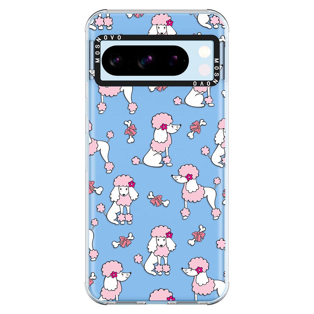 Cute Poodle Phone Case - Google Pixel 8 Pro Case - MOSNOVO