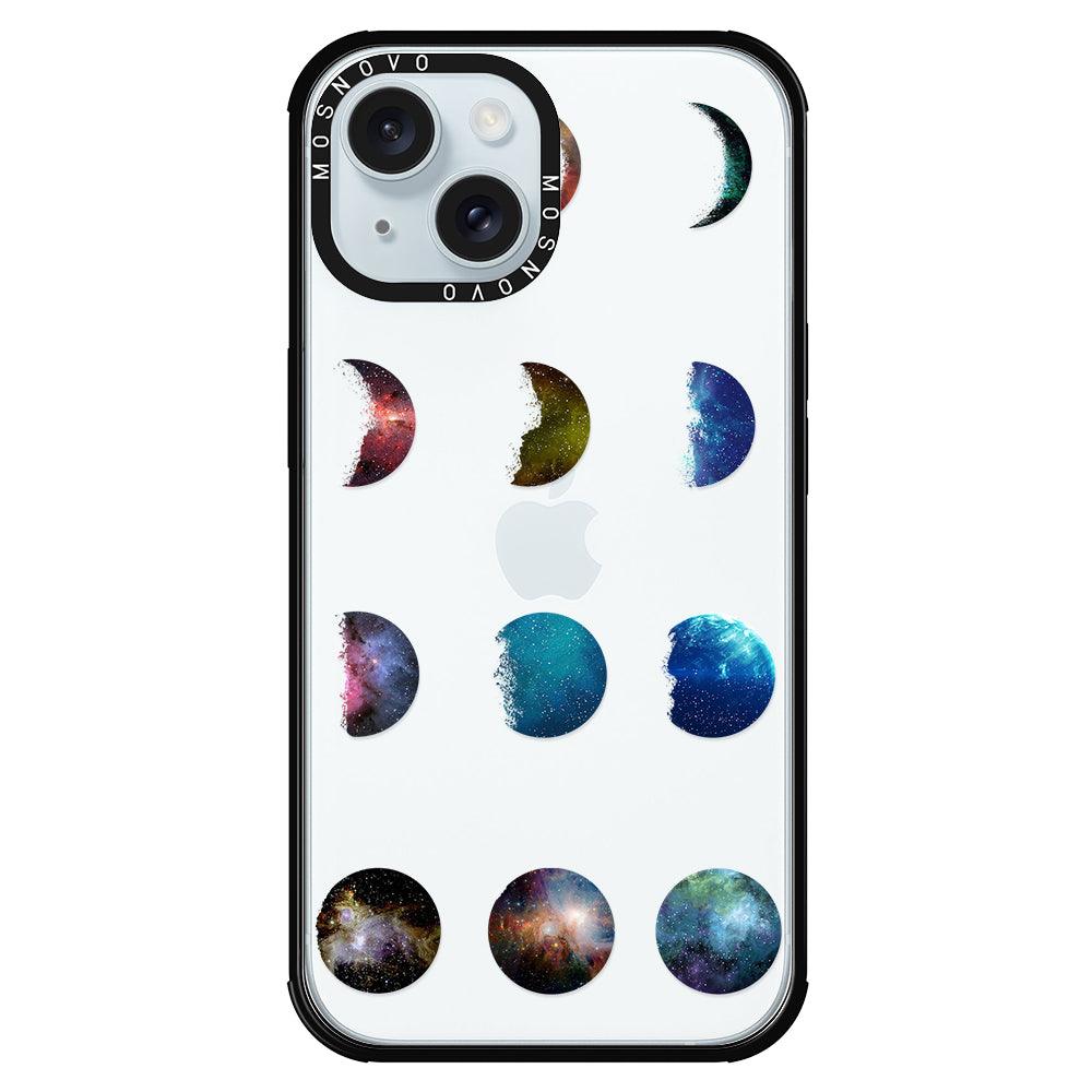 Moon Phase Phone Case - iPhone 15 Case - MOSNOVO