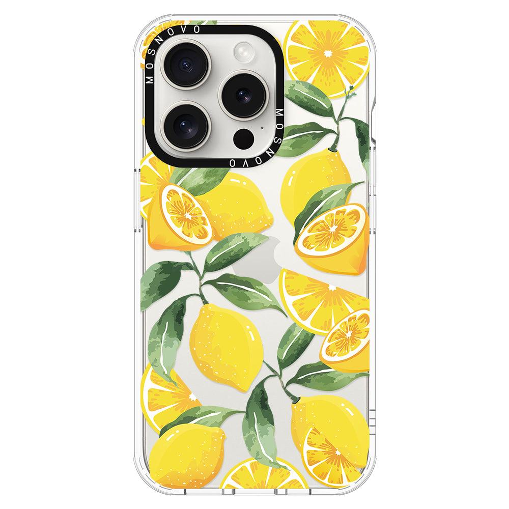 Lemon Phone Case - iPhone 15 Pro Case - MOSNOVO