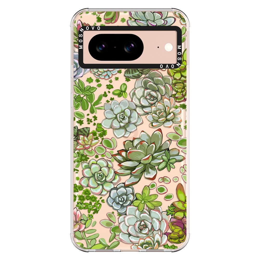 Succulent Phone Case - Google Pixel 8 Case - MOSNOVO