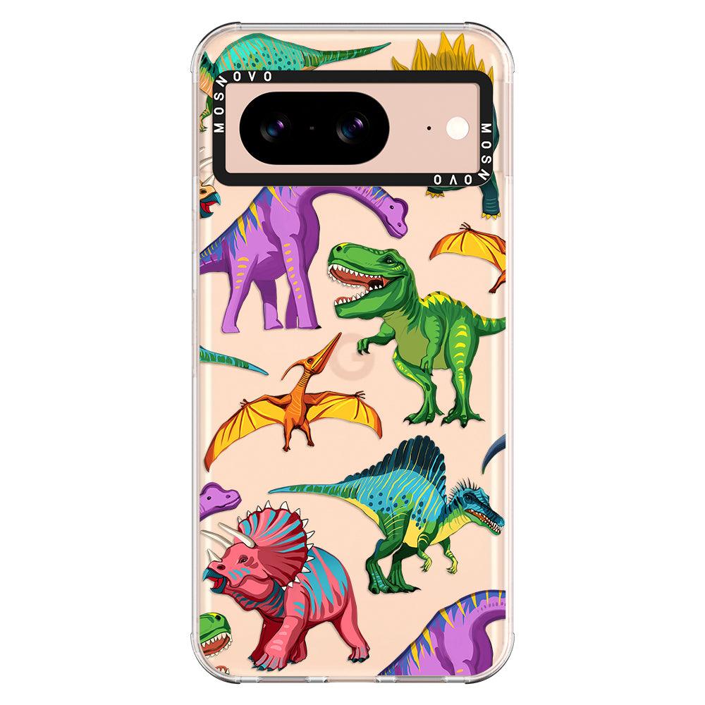 Dinosaur World Phone Case - Google Pixel 8 Case - MOSNOVO