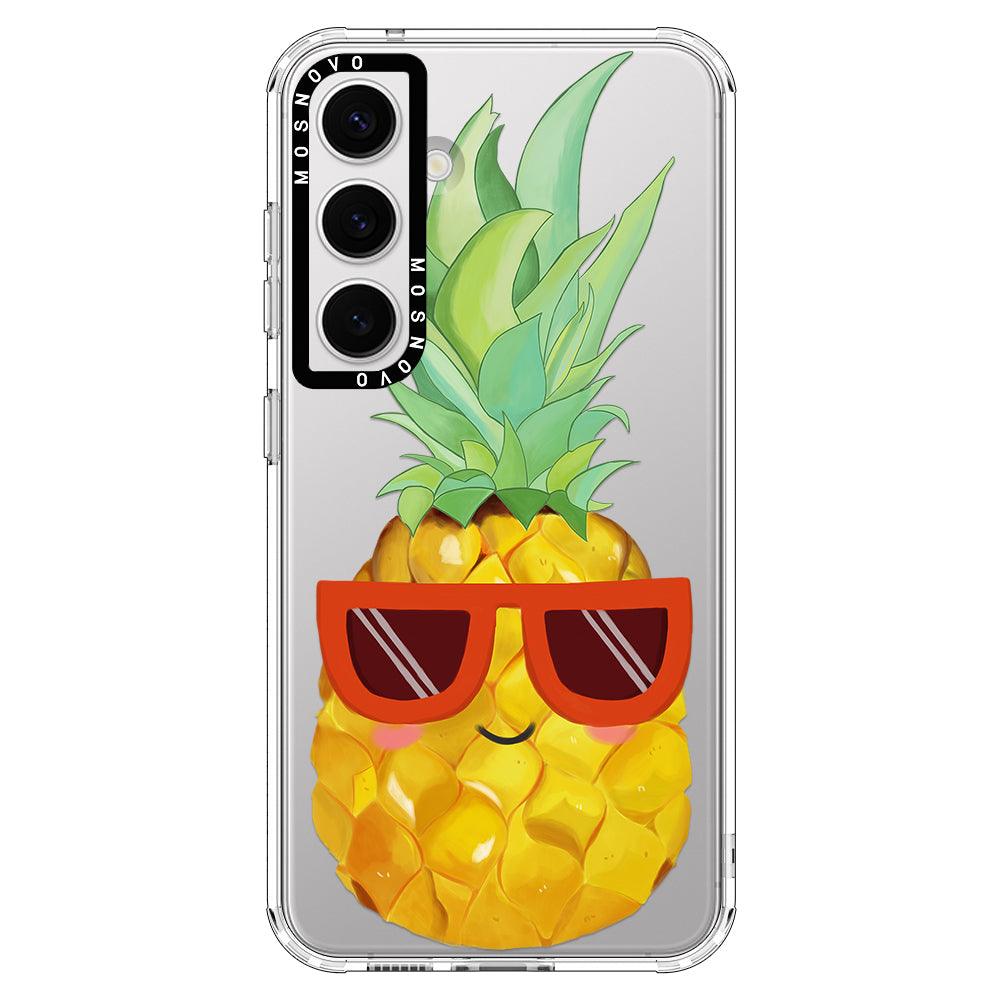 Cool Pineapple Phone Case - Samsung Galaxy S24 Plus Case - MOSNOVO