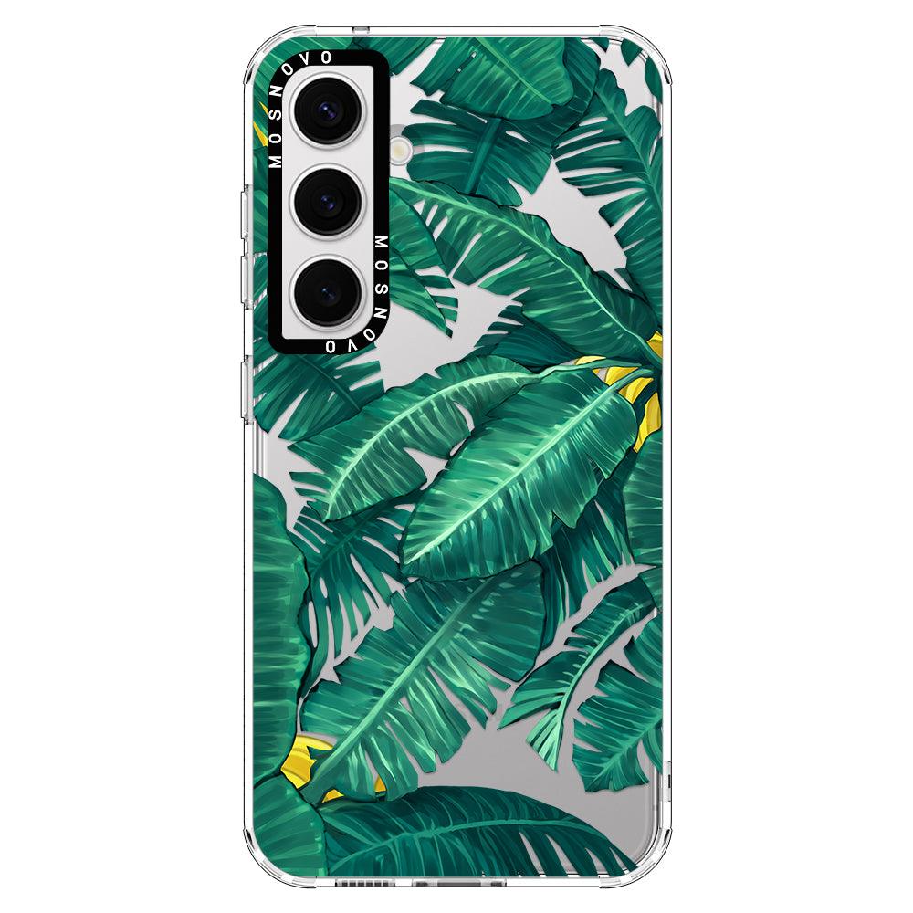 Banana Leaf Phone Case - Samsung Galaxy S24 Case - MOSNOVO