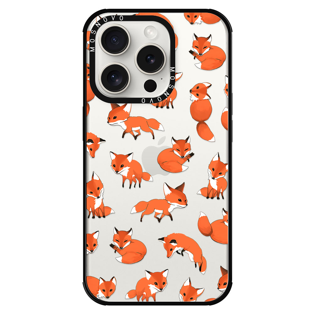 Fox Phone Case - iPhone 15 Pro Case - MOSNOVO