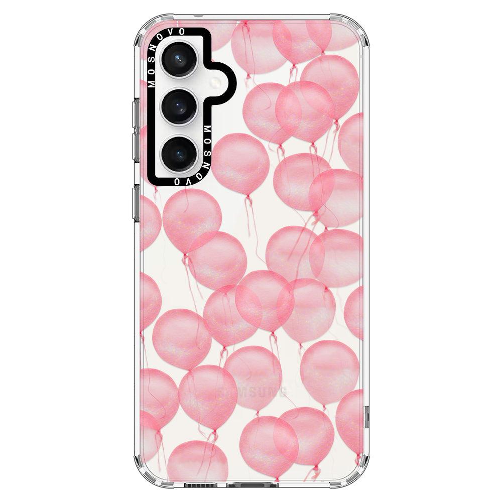 Pink Ballons Phone Case - Samsung Galaxy S23 FE Case