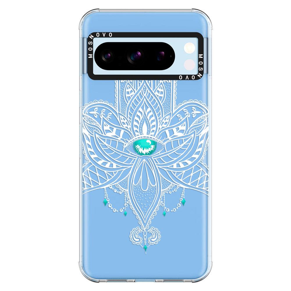 Hamsa Hand Phone Case - Google Pixel 8 Pro Case - MOSNOVO