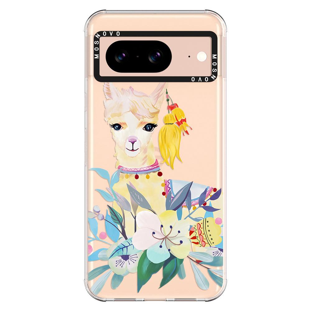 Boho Llama Phone Case - Google Pixel 8 Case - MOSNOVO