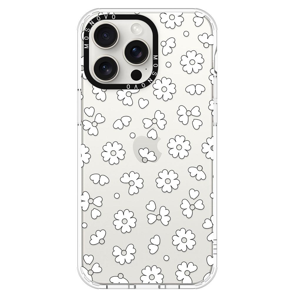 Floret Phone Case - iPhone 15 Pro Max Case - MOSNOVO